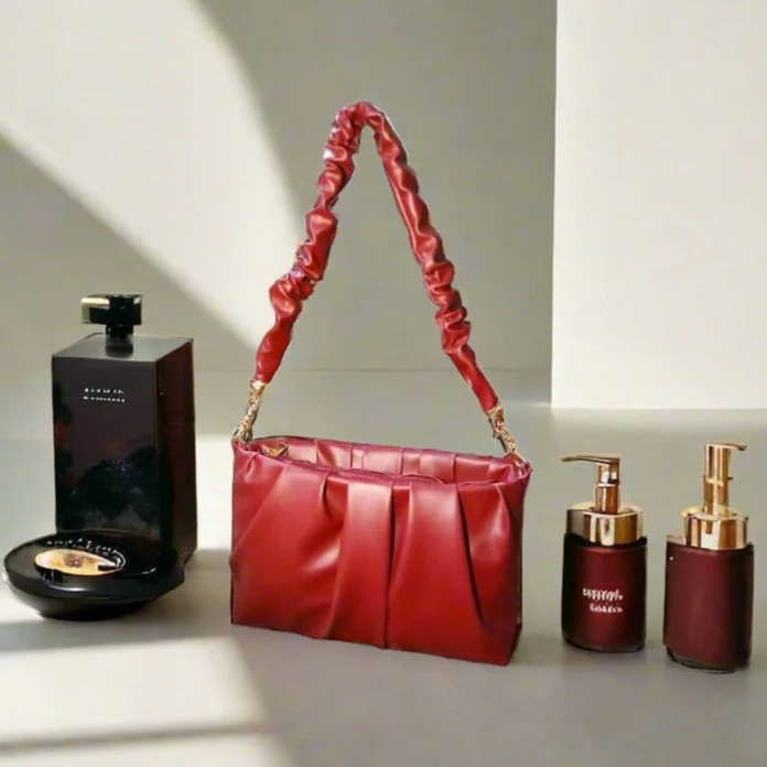 Wrinkle Shoulder Hand Bag