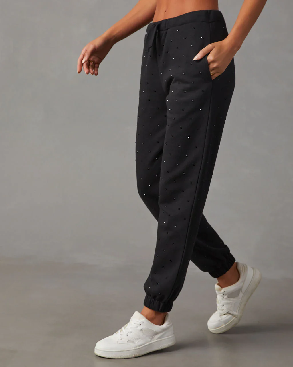Bling Embellished Sweatpant
