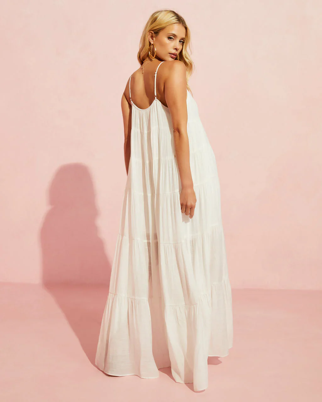 Plume Tiered Maxi Dress