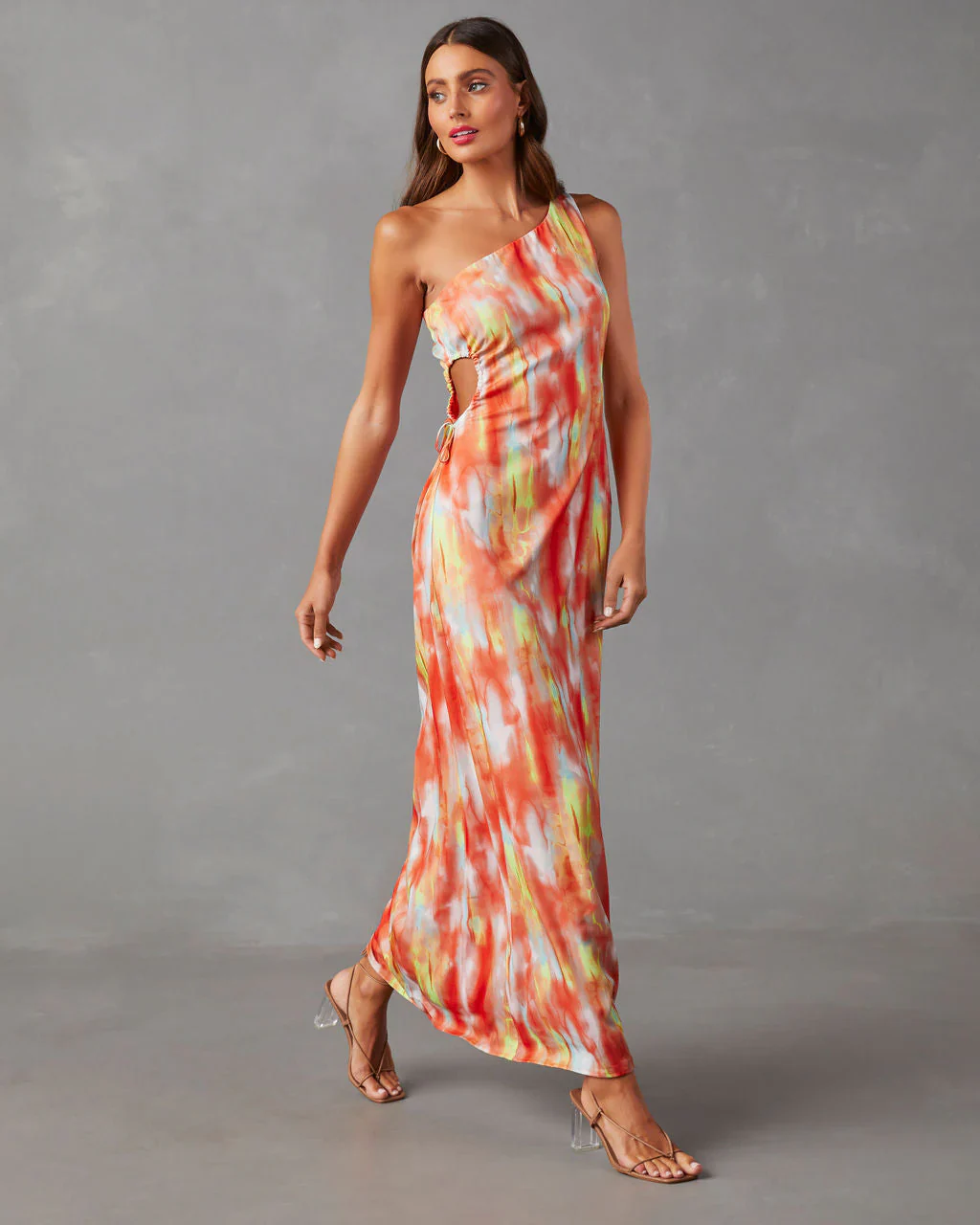 Finest Hour One Shoulder Maxi Dress