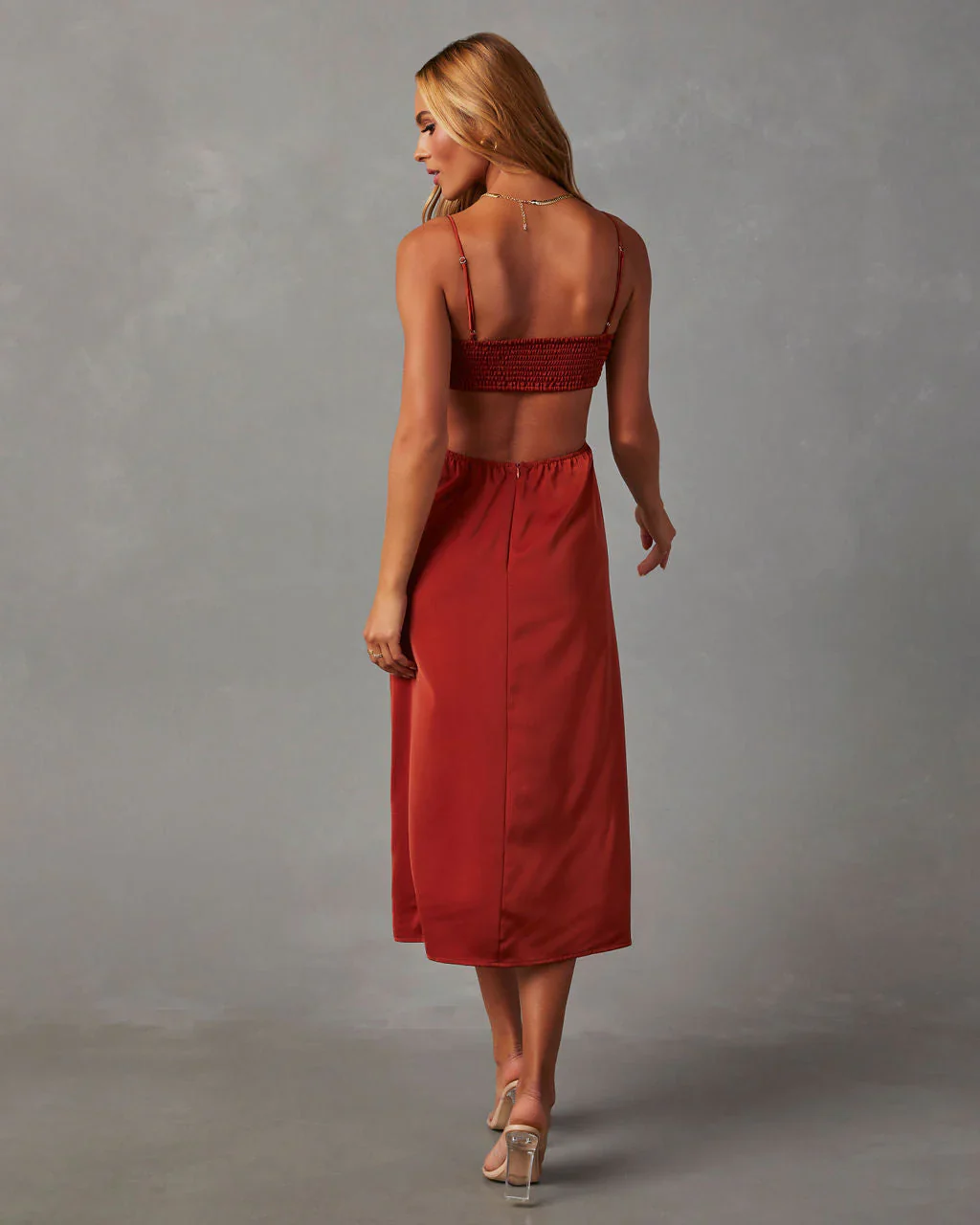 Burrows Cutout Midi Dress