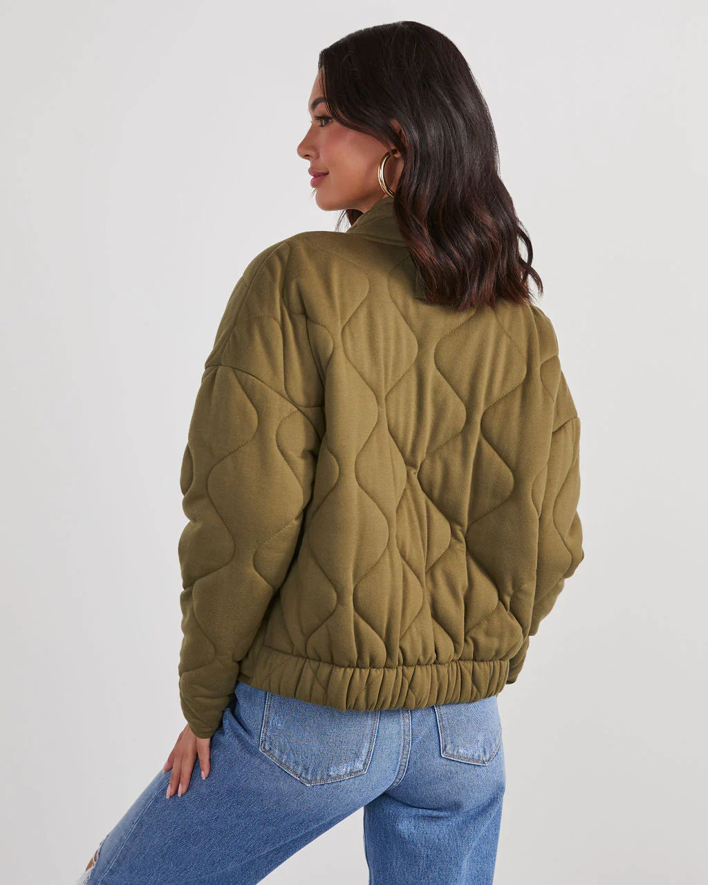 Aaronson Quilted Knit Jacket