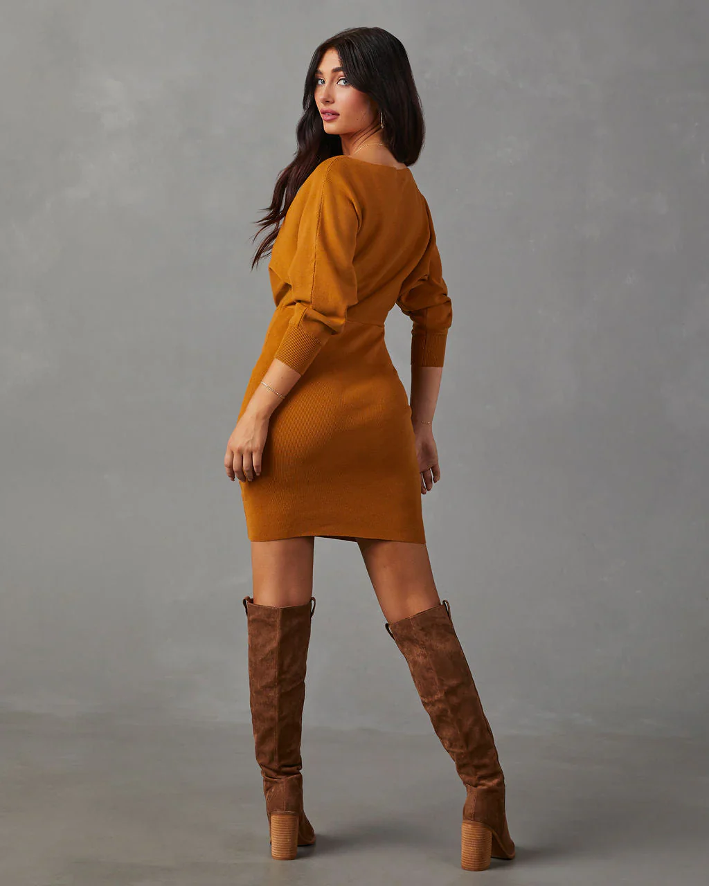 Geraldine Long Sleeve Mini Dress