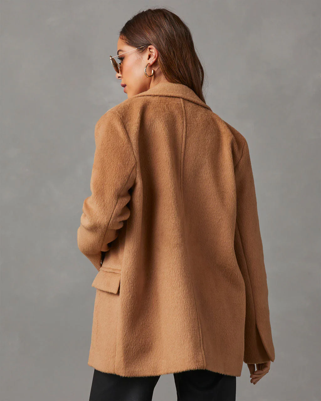 Amato Pocketed Blazer Coat