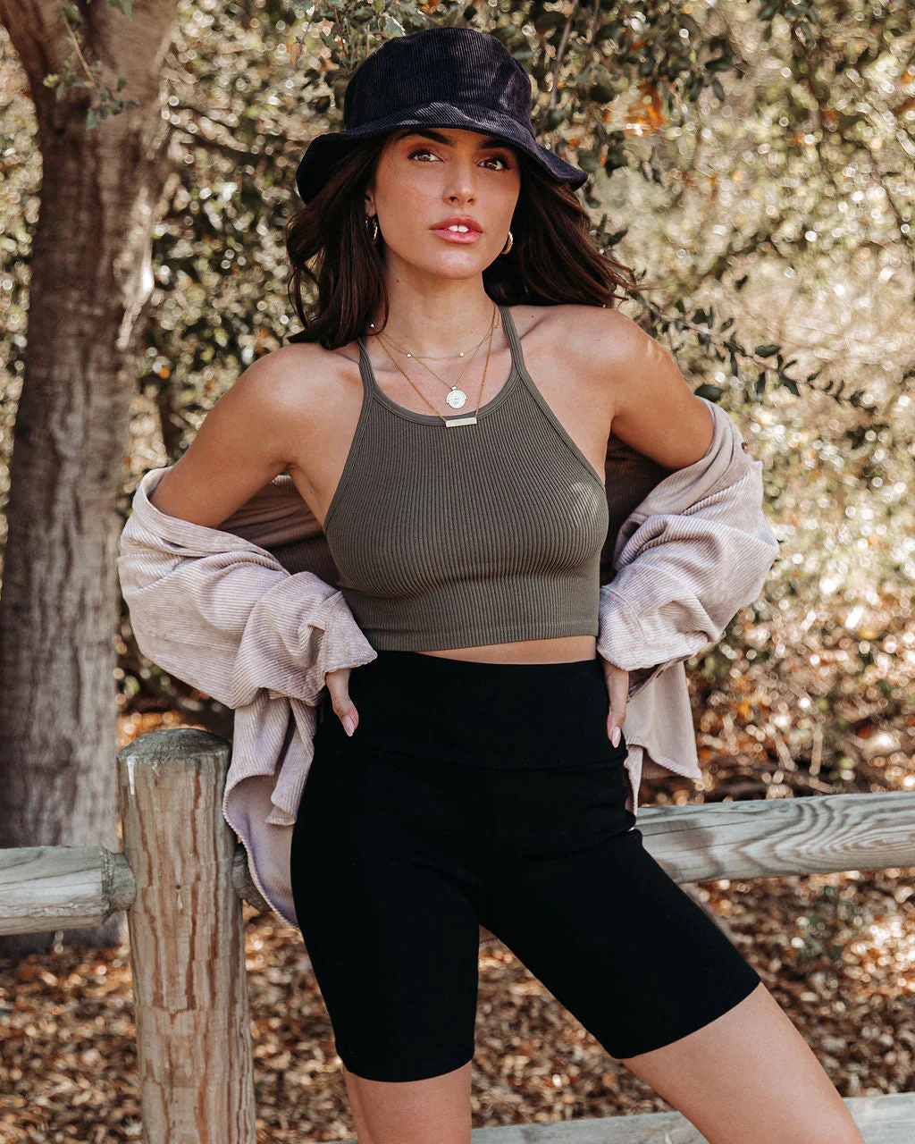 Cardinal Ribbed Racerback Brami