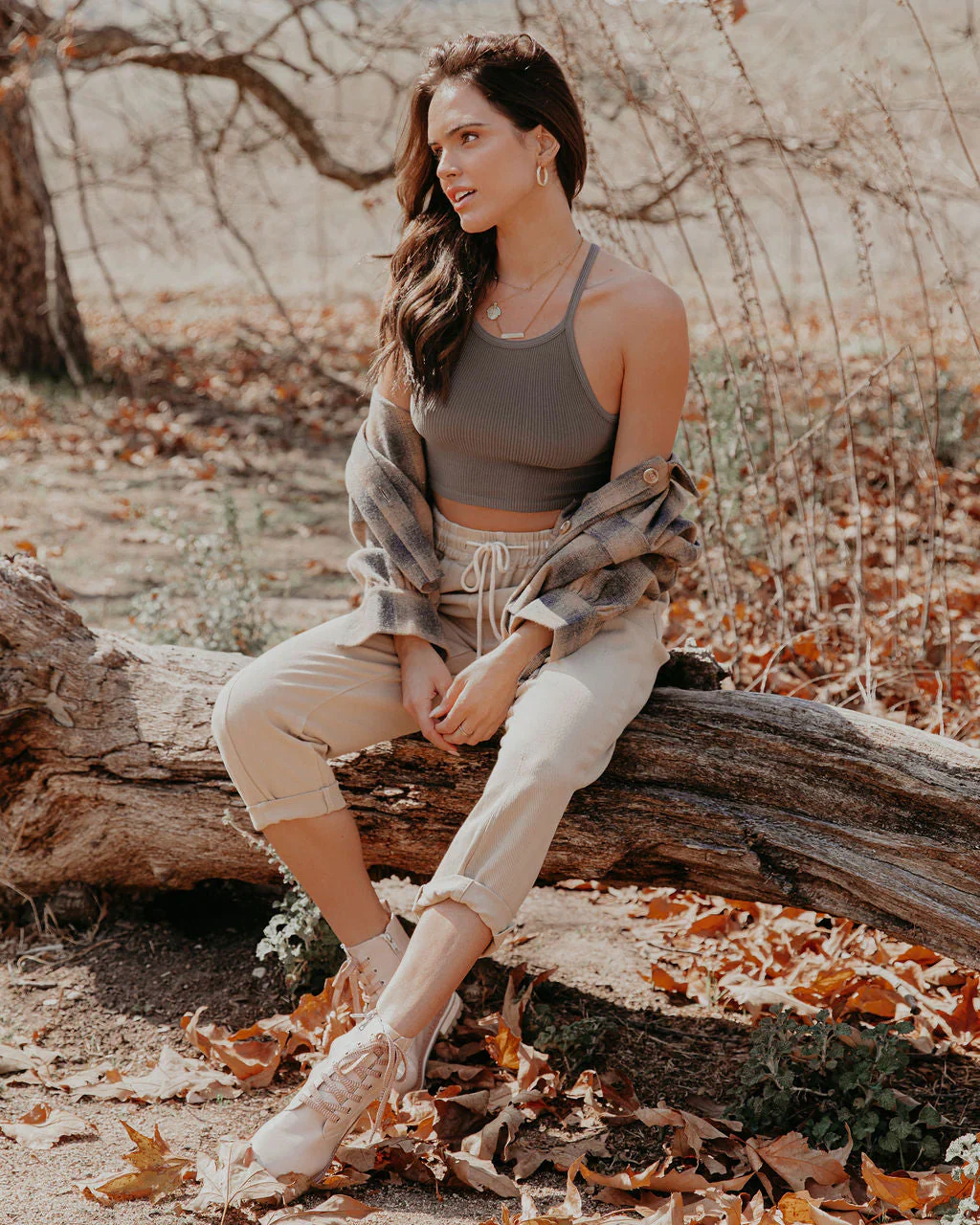 Cardinal Ribbed Racerback Brami