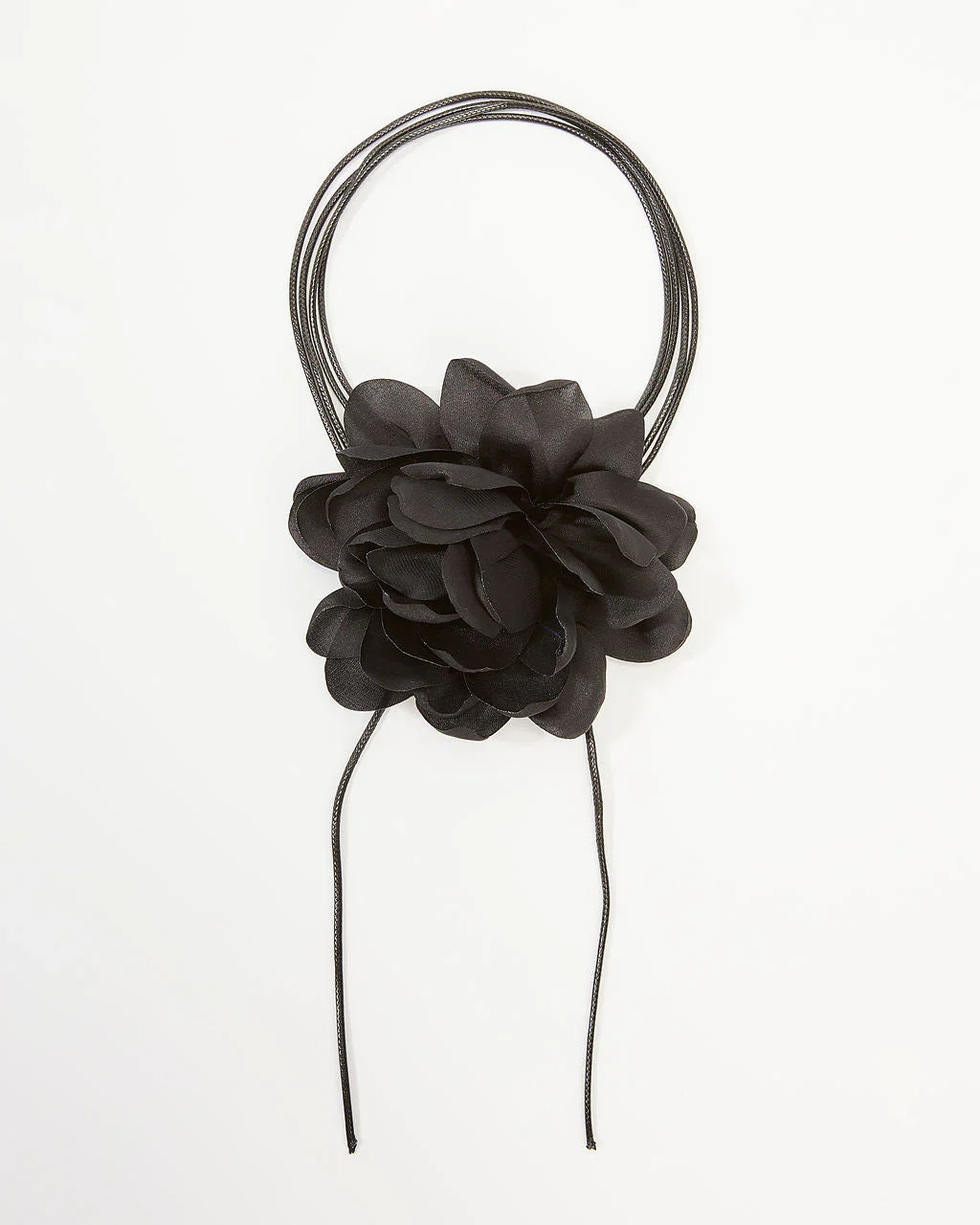 The Chosen Flower Large Tie Choker Necklace