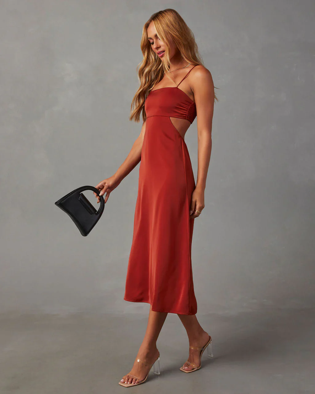 Burrows Cutout Midi Dress