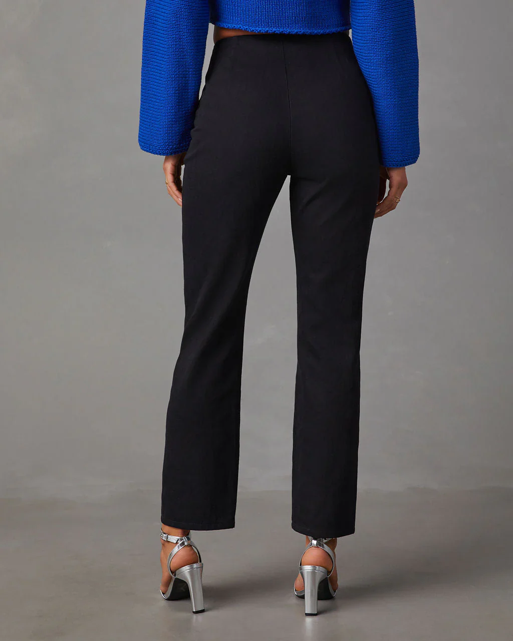 Nicolette Lace Up High Rise Pants