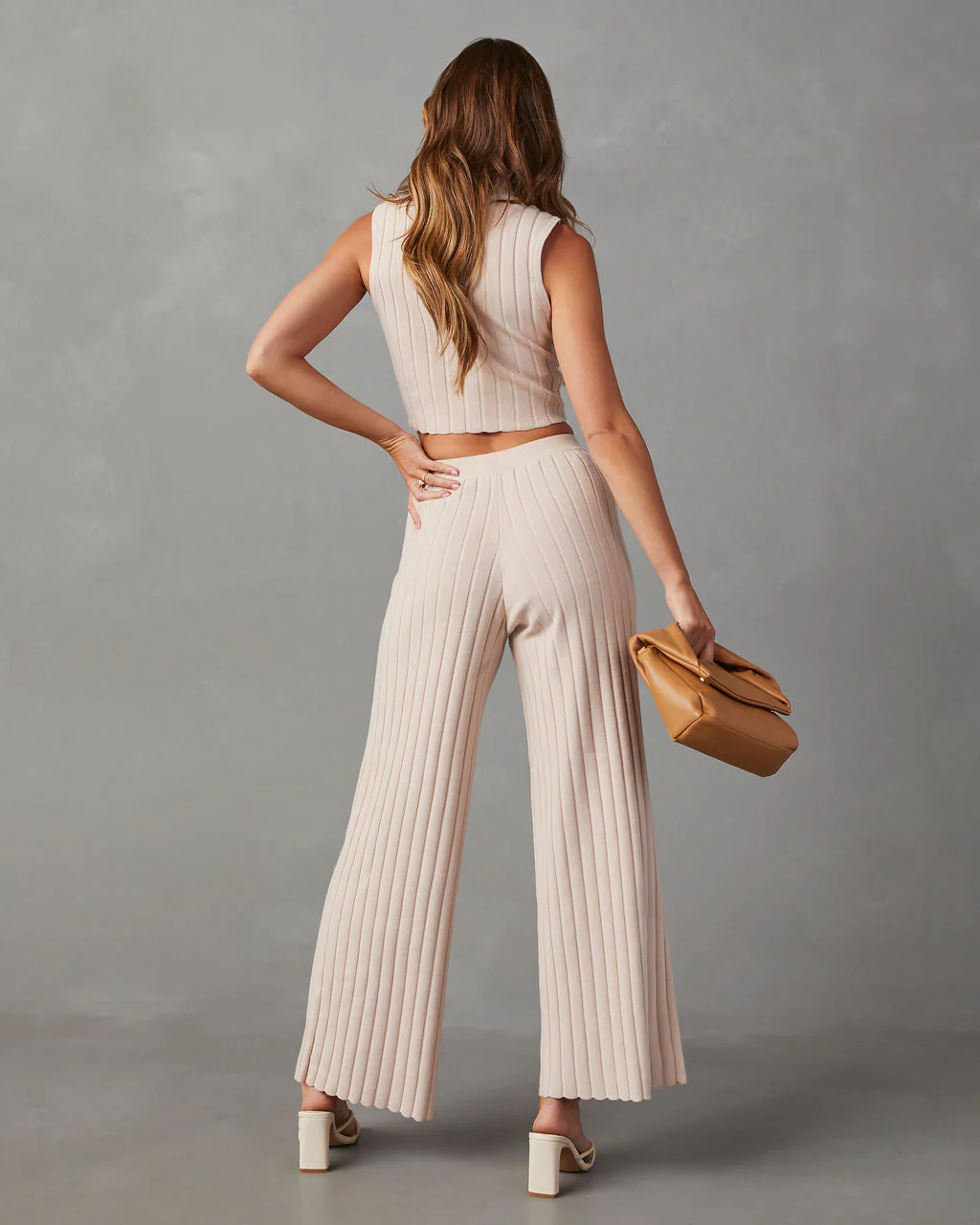 Madelaine Crew Neck Sleeveless Top