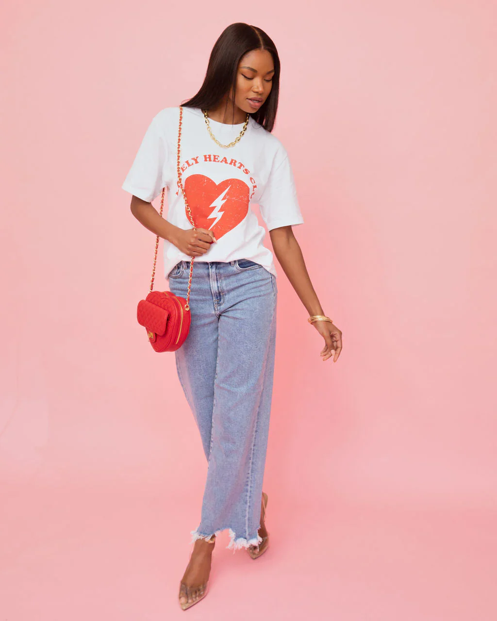 Lonely Hearts Club Cotton Tee