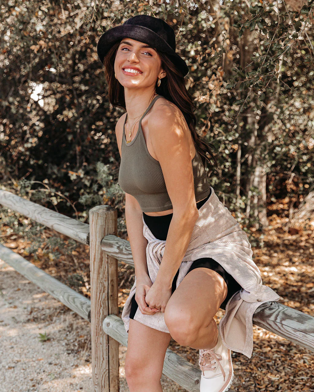 Cardinal Ribbed Racerback Brami