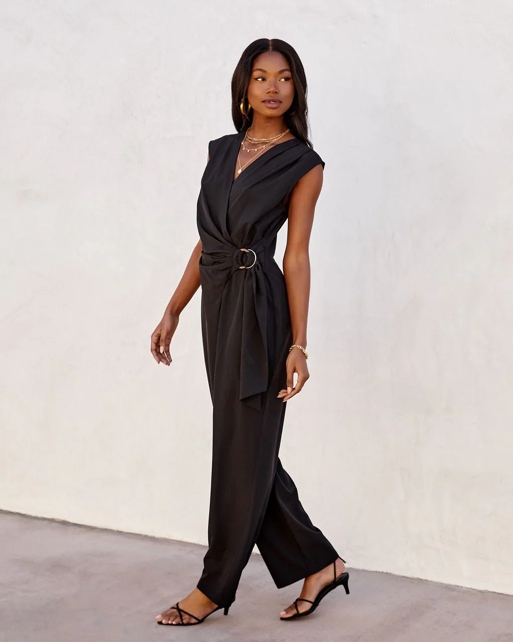 Bonella Side Buckle Jumpsuit