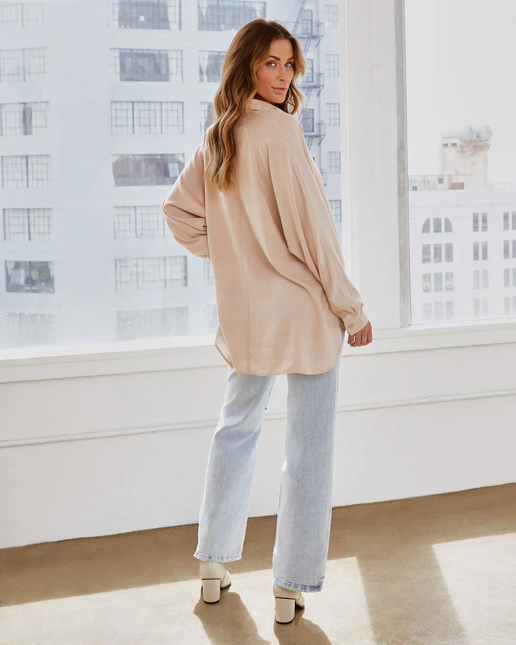 Quiana Button Down Top