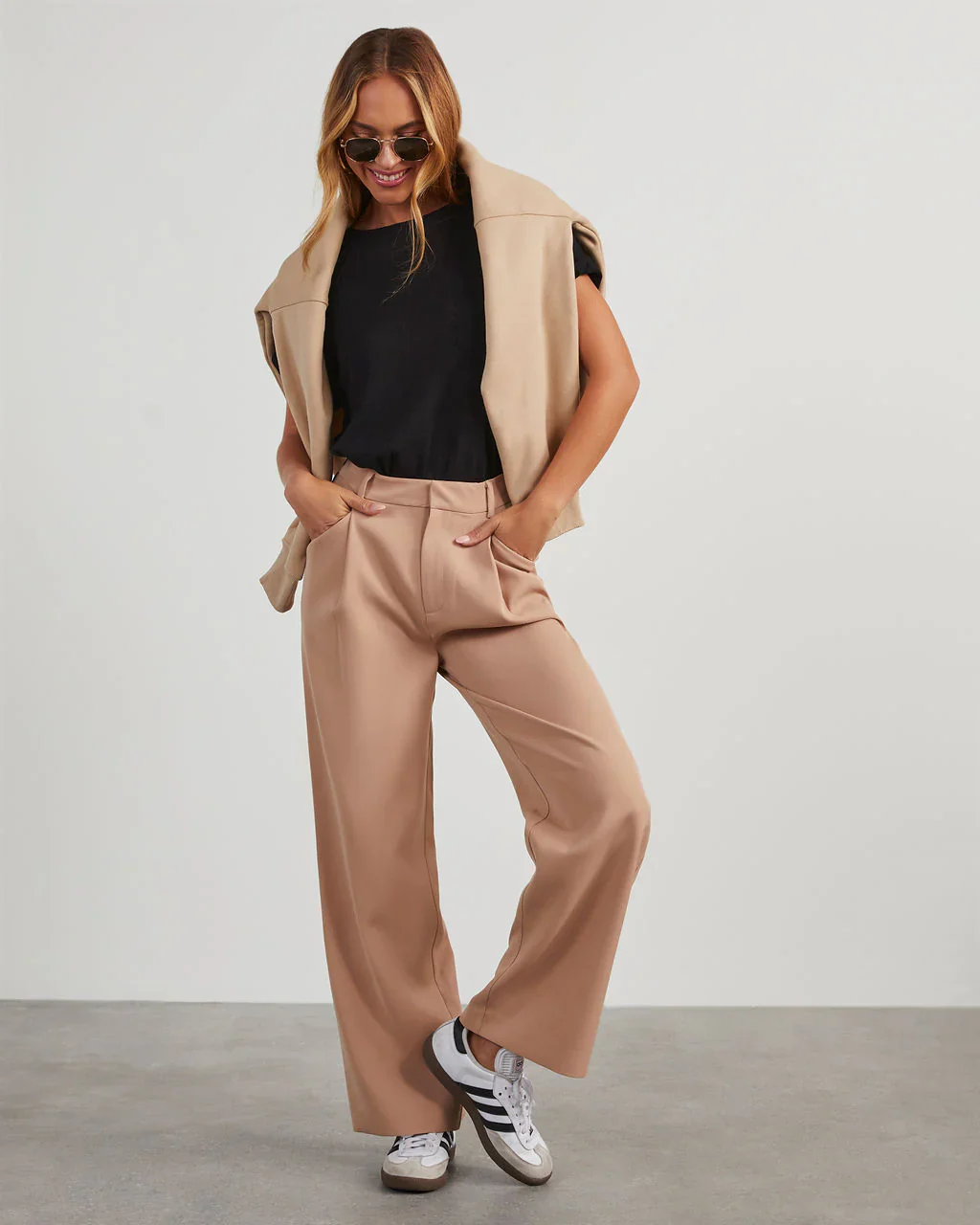 Magnolia Cotton Blend Pocket Tee