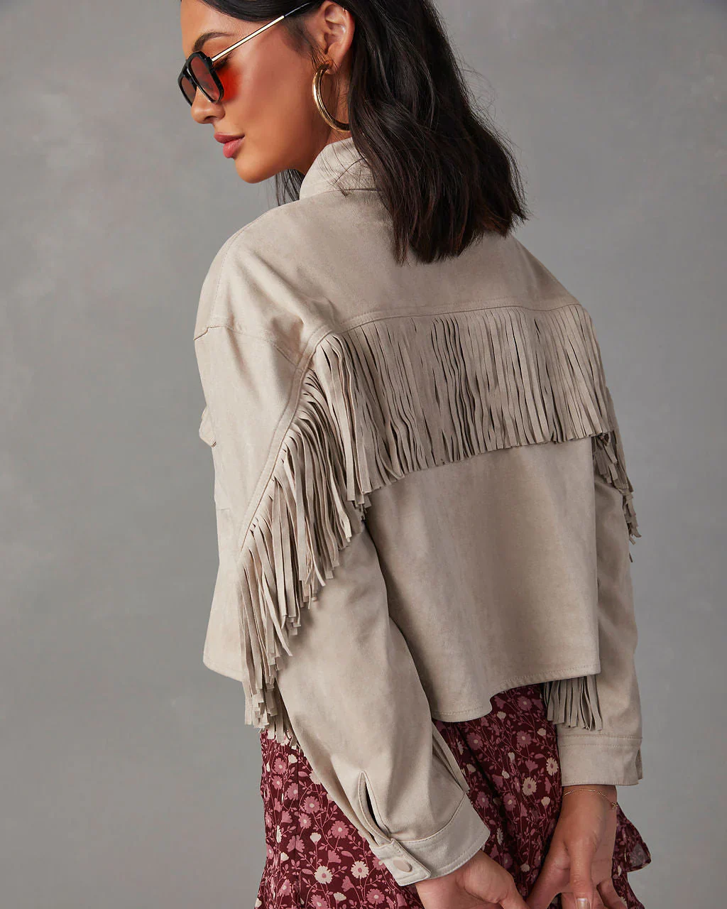 Dresden Suede Fringe Jacket