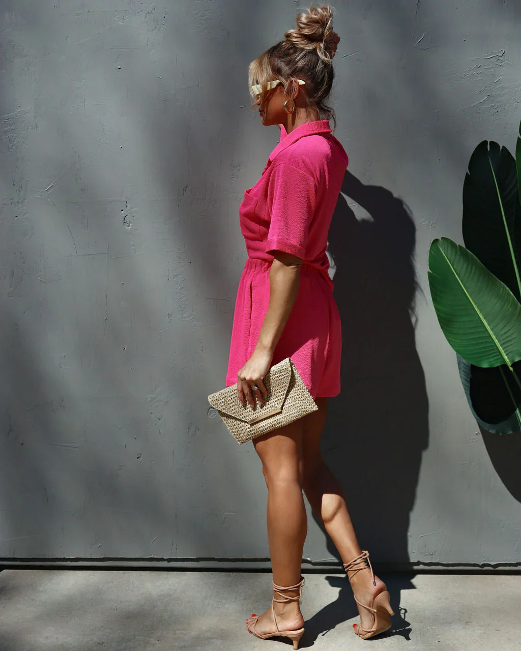 Malibu Textured Pocketed Shorts