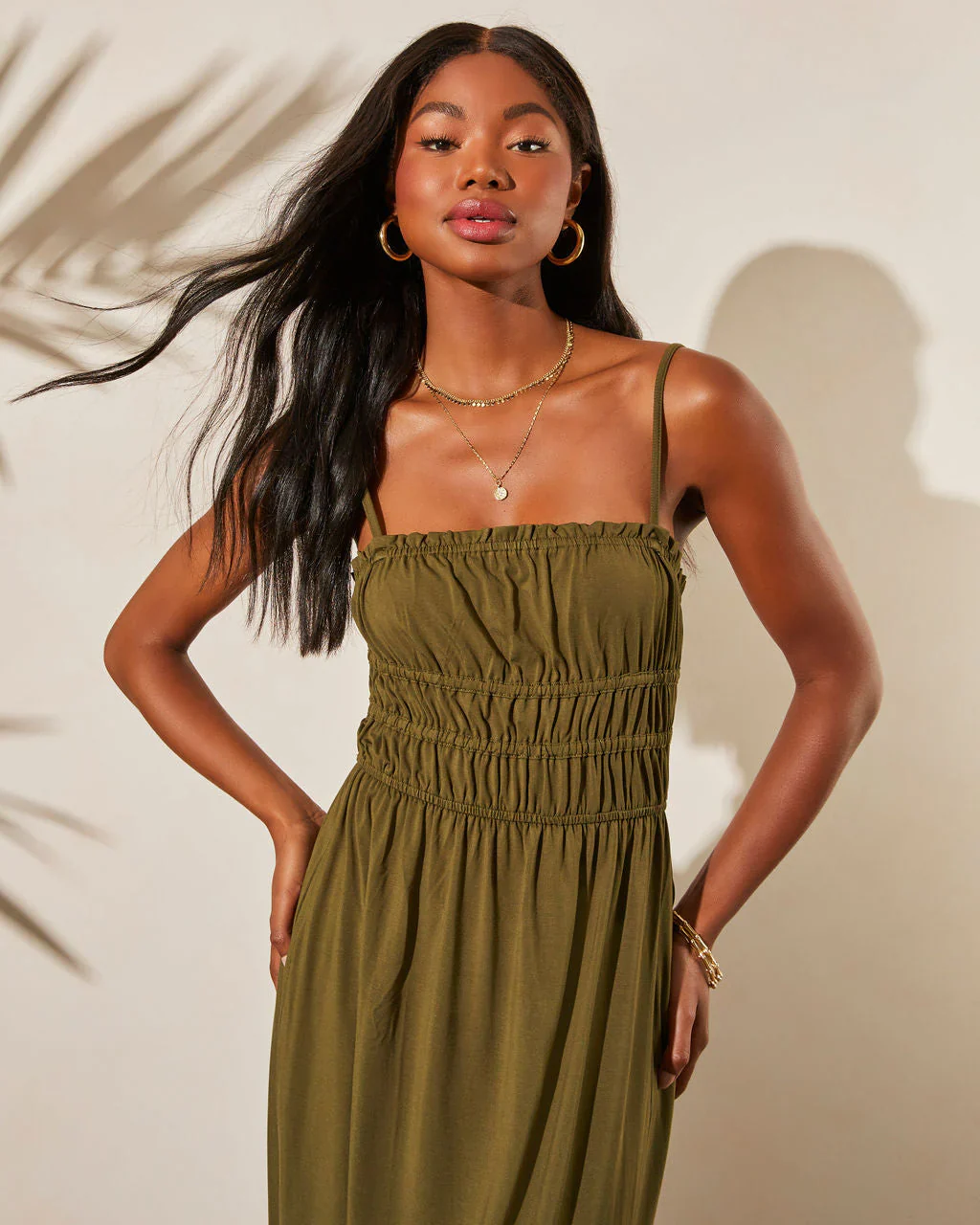 Emoto Pocketed Maxi Dress