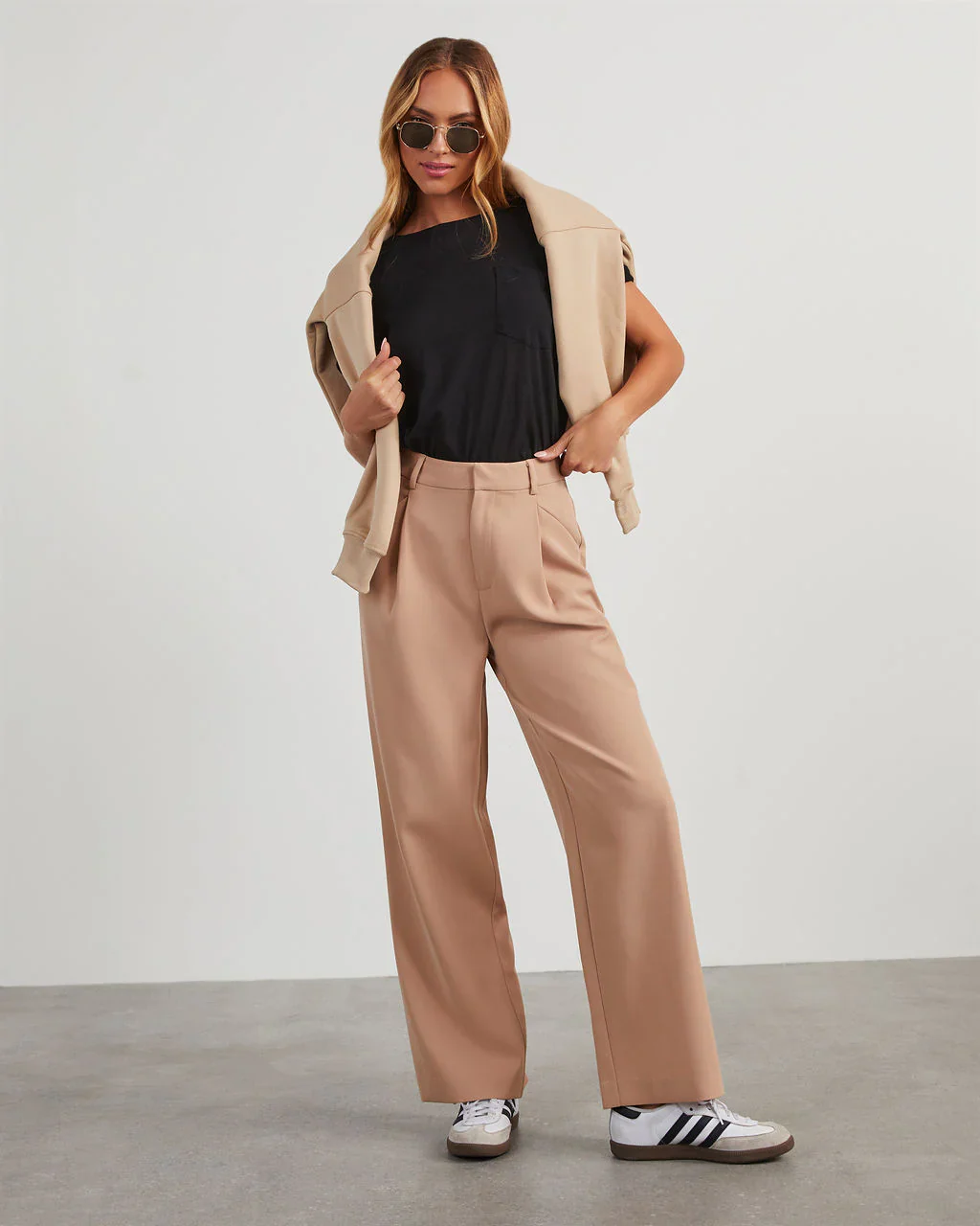 Magnolia Cotton Blend Pocket Tee