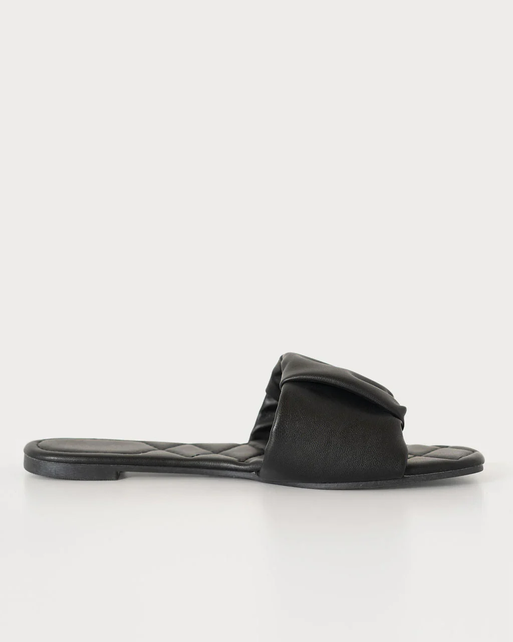 Hazy Faux Leather Sandal