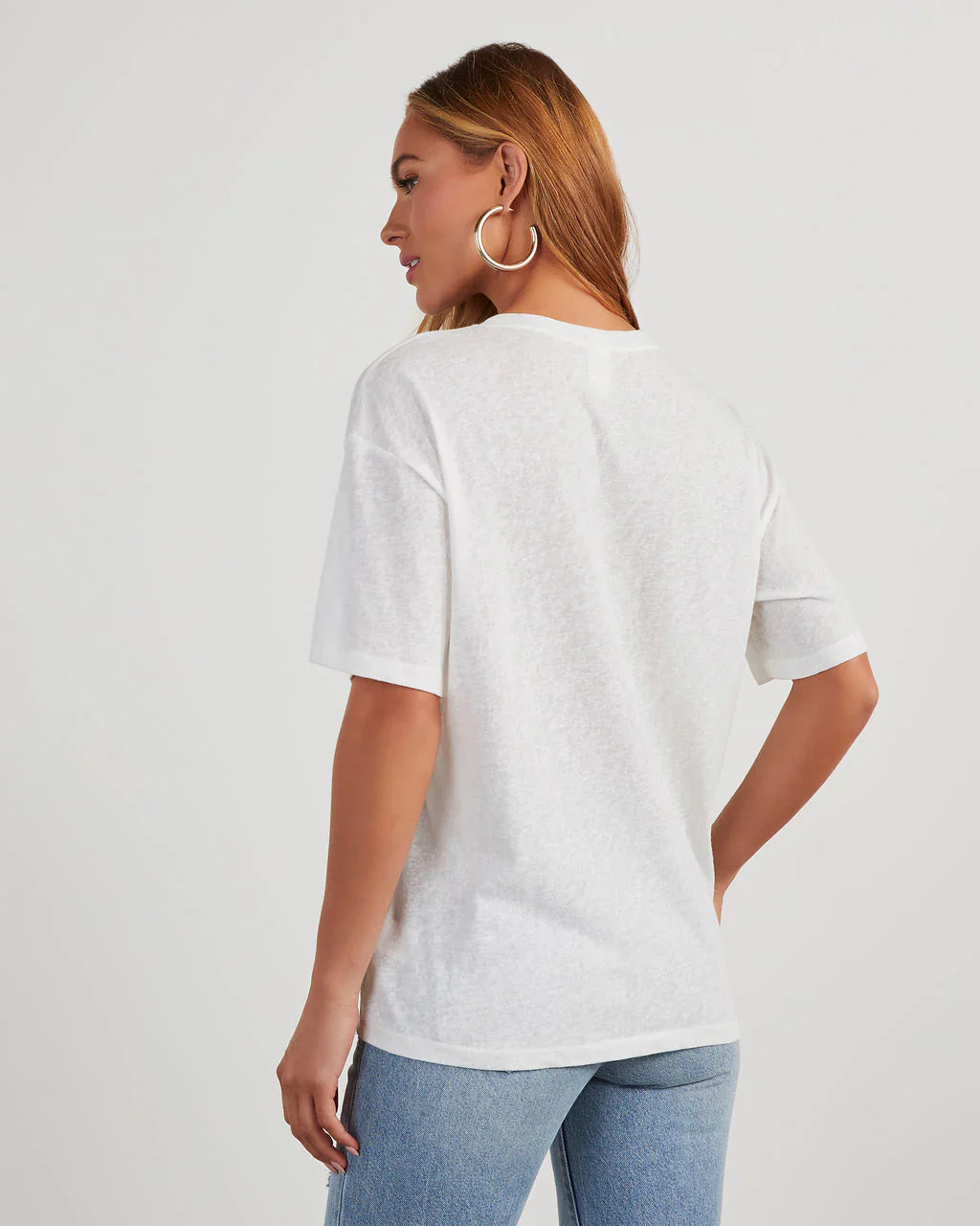 Magnolia Cotton Blend Pocket Tee