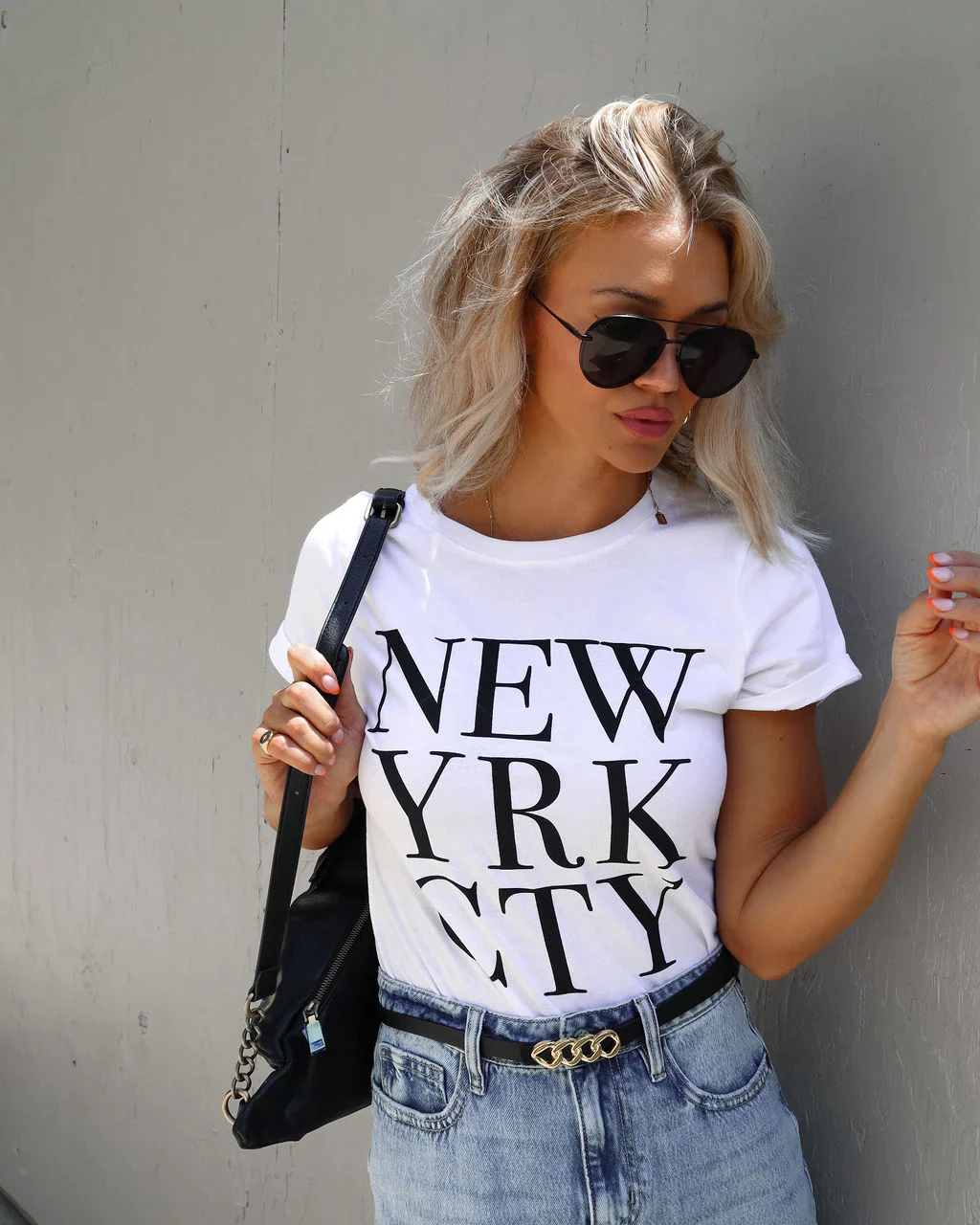 Nyc Cotton Graphic Tee