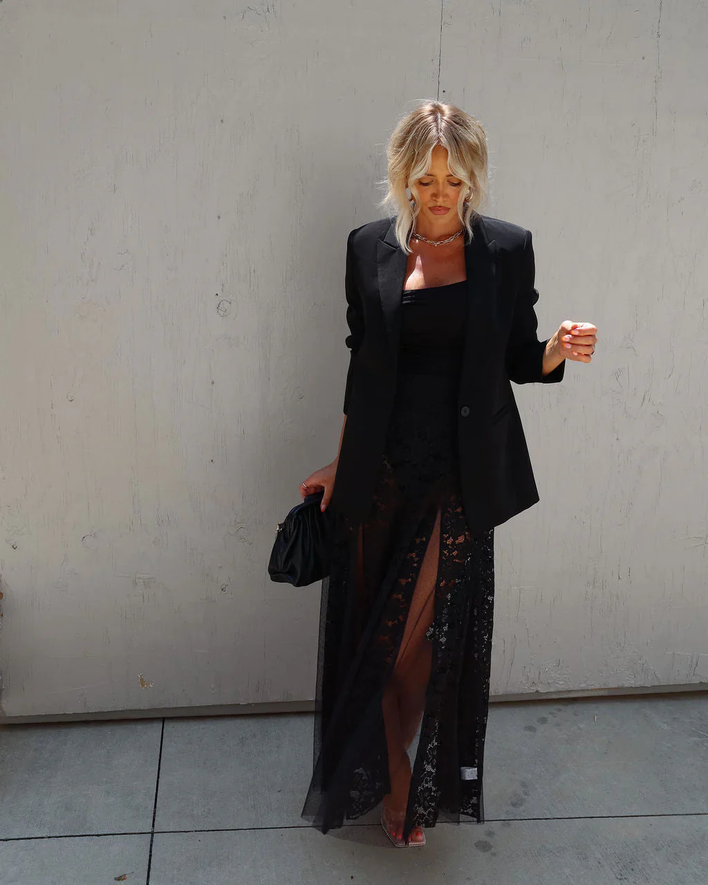 Shelley Lace Midi Skirt