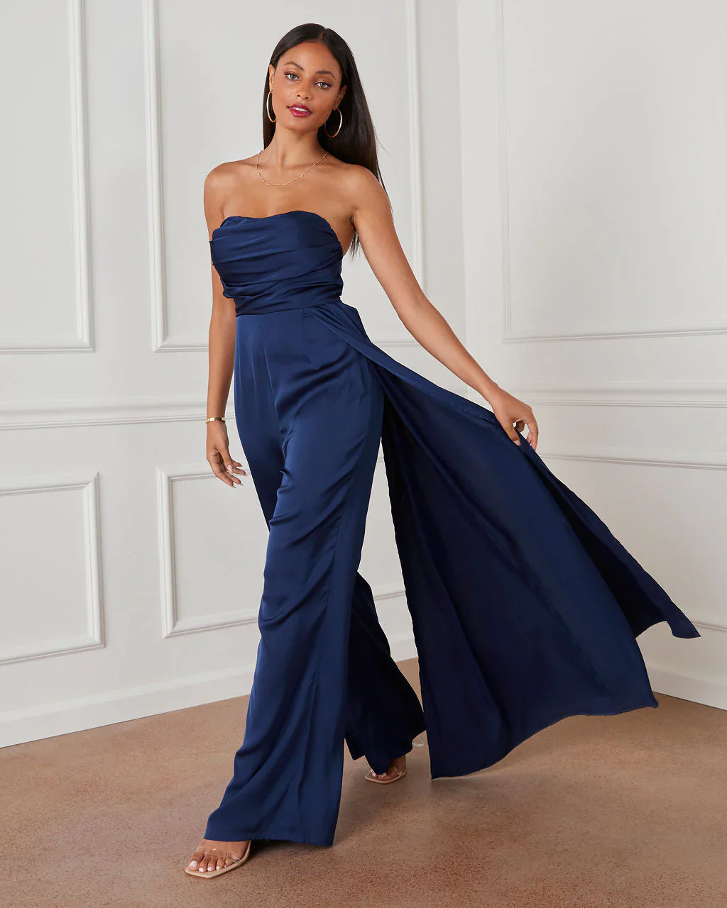 Keaton Satin Jumpsuit