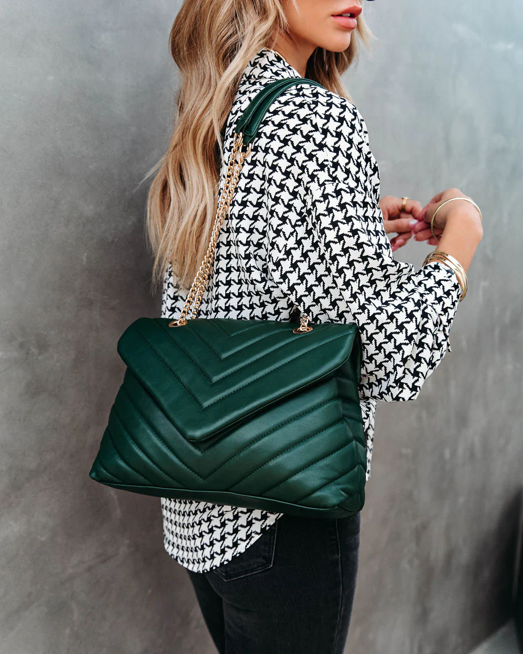 Kaisley Quilted Crossbody Shoulder Bag